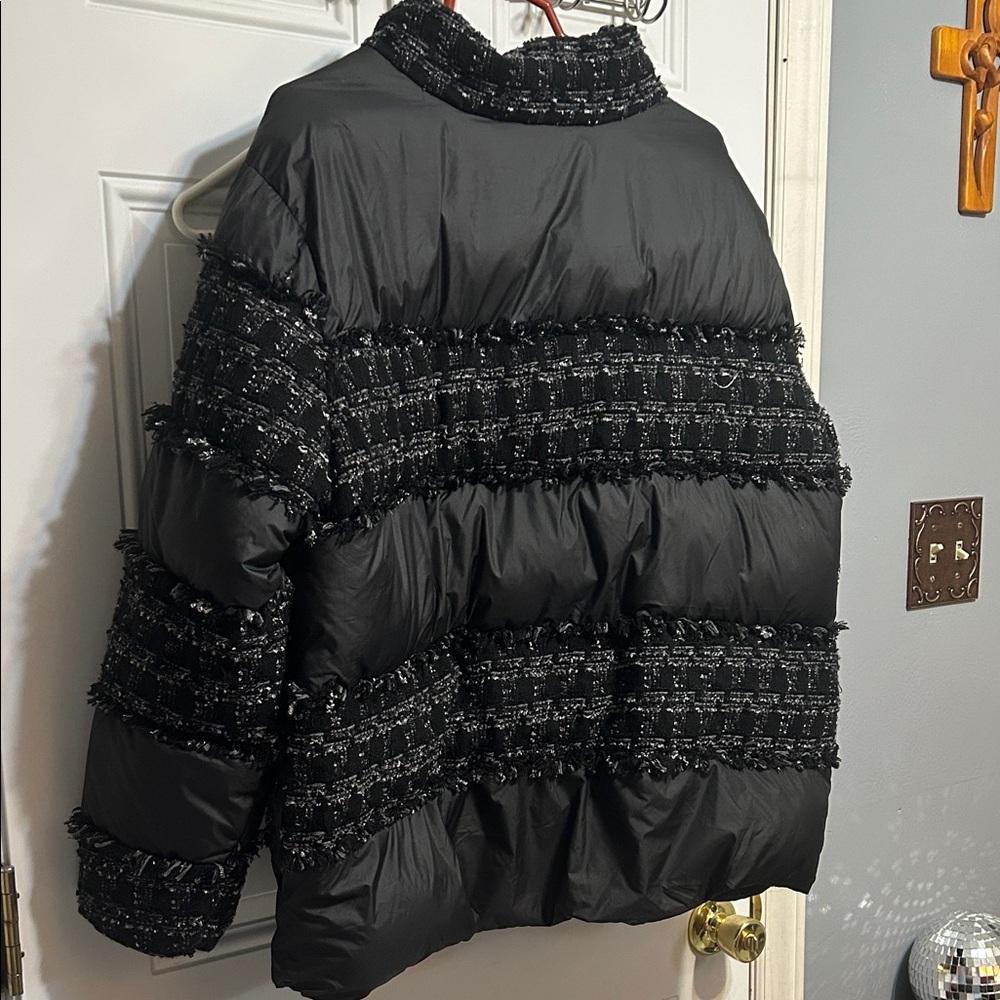 G by Giuliana Black and Gray Puffer Jacket - Picture 2 of 11